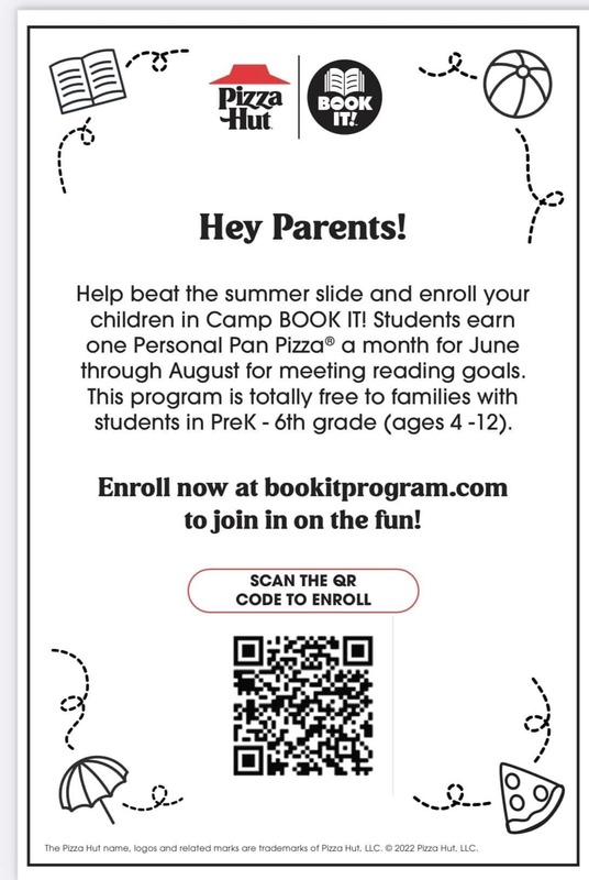 Pizza Hut Bookit Reading Program Cheyenne Public Schools